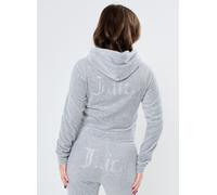 JUICY COUTURE Madison Zip Through Hoodie XXS Gris