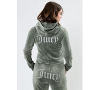 JUICY COUTURE Madison Zip Through Hoodie XXS Verde