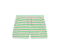 Juicy Couture Perkin Drawstring Shorts-Damenshorts Sommershorts Aus Frottee Mit Appliaktionen In Versch. Farben Pantalones Cortos Informales, Heritage Stripe, XS para Mujer