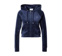 Juicy Couture Sudadera con cremallera 'Madison' marino / plata XL marino / plata