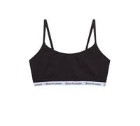 Juicy Couture Sujetador Triangular de algodón para Mujer (Paquete de 31), Negro, L