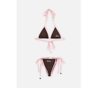 JUICY COUTURE Taihiti Charm Gothic Jc Triangle Bikini XL Marrón