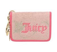 Juicy Couture Tarjetero para mujer con soporte para llaves, Wing It Pink Diamond/Pink Lemonade, Talla única, Llavero con tarjetero