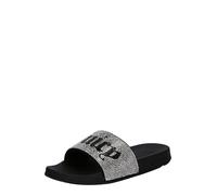 Juicy Couture Zapatos abiertos negro / plata 35,5 negro / plata