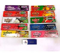 Juicy Jay de Sabor Papel de Liar King Size Slim - 10 folletos in 10 sabores