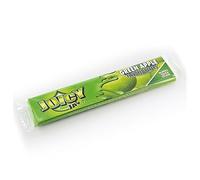 Juicy Jay Lizzy® - Papel de liar con sabor a triple inmersión, tamaño King, 20 sabores, con 50 puntas de filtro de papel de liar crudo (manzana verde)