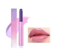 Juicy Lip Balm Shift, Hidrating Lip Bálsamo, Bálsamo labial que cambia de color, brillo de labios de larga duración, suave y protector de labios, bálsamo de labios jugoso para mujeres y niñas, labio