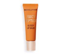 Revolution Juicy Peptide Lip Balm, Bálsamo Labial Hidratante con Péptidos, Escualano y Vitamina E, Vegano y Libre de Crueldad, 8ml, Peach Bellini Orange