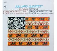 Juilliard Quartett - Streichquartett Nr. 6 op. 96 "Amerikansiches Quartett" und Streichquartett Nr. 1 "Aus meinem Leben". Juilliard Quartett Stereo