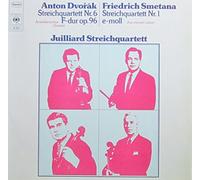 Juilliard Streichquartett - Dvorak: Streichquartett Nr. 6 F-dur op. 96 "Amerikanisches Quartett" / Smetana: Streichquartett Nr. 1 e-moll "Aus meinem Leben" [Vinyl LP] [Schallplatte]