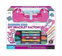 Juinsa- Set Creativo Pulseras Accesorios+Bastidor Caja 36x28x13 cm, Multicolor (700682)
