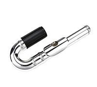 JUJIAN Boquilla de cabeza de flujo de metal larga de accesorios de consumidor led