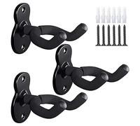 JUJIAN Paquete de 3 carretes de guitarra, carnero de guitarra de metal en forma de guitarra con tornillos, para guitarras clásicas eléctricas acústicas