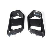 JUJIKCLPF Cubierta luz antiniebla parachoques delantero Embellecedor Luz Antiniebla Delantera Para Focus RS 2015-2018 Hatchback Marco Lámpara Fibra Carbono Parrilla Para Coche (CARBON FIBER STYLE)