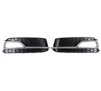 JUJIKCLPF Cubierta luz antiniebla parachoques delantero Para Audi S5 A5 2012-2016 Versión Deportiva Marco Repuesto Para Faros Antiniebla Rejilla Delantera Cubierta Decorativa (2PCS left and right)