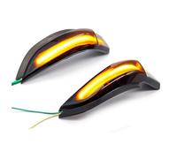 JUJIKCLPF Espejo Retrovisor Exterior Indicador Para Yaris XP150 2014-2019 Espejo Retrovisor Lateral Dinámico Luz De Señal Giro Secuencial (F)