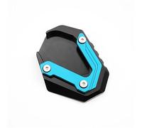 JUJIKCLPF Para Cf&moto 450MT 2024 2025 CNC Motocicleta Soporte De Aluminio Lateral Extensión Almohadilla Ampliadora Placa Extensión Soporte Pata Cabra