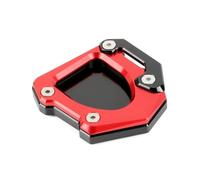 JUJIKCLPF Para Cf&moto 700MT 2023-2025 Soporte De Motocicleta Lateral Extensión Placa Ampliadora Pad Extensión Soporte Pata Cabra