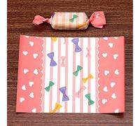 JUJING 500 unids/lote multi-patrón multi-estilo turrón hecho en casa papel de envolver fiesta multicolor caramelo torcer cera papel bebé ducha decoración