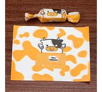 JUJING 500 unids/lote multi-patrón multi-estilo turrón hecho en casa papel de envolver fiesta multicolor caramelo torcer cera papel bebé ducha decoración
