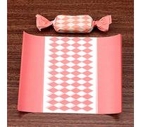 JUJING 500 unids/lote multi-patrón multi-estilo turrón hecho en casa papel de envolver fiesta multicolor caramelo torcer cera papel bebé ducha decoración