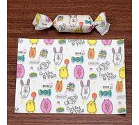 JUJING 500 unids/lote multi-patrón multi-estilo turrón hecho en casa papel de envolver fiesta multicolor caramelo torcer cera papel bebé ducha decoración