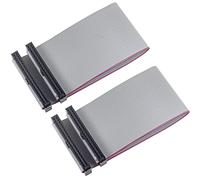 jujinglobal 2 unids 40 P 40 pines gris cable de cinta para frambuesa Pi 2 3 4 cero alrededor de 20 cm