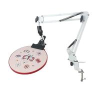 JUJNE Soporte para bastidor de bordado, soporte giratorio de punto de , soporte para bordado a mano, soporte para bastidor, adecuado para bordar, fácil instalación, fácil de usar