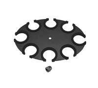 JUJNE Soporte para micrófono, soporte múltiple para micrófonos con cable e inalámbricos, organizador para múltiples micrófonos y pantalla para soporte de micrófono