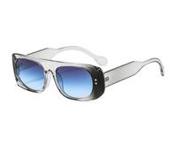 JUJNTNT Gafas cuadradas clásicas para hombre y mujer, estilo retro, lentes transparentes, montura ligera, C5, talla única.