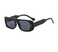 JUJNTNT Gafas cuadradas clásicas para hombre y mujer, estilo retro, lentes transparentes, montura ligera, C1, talla única.