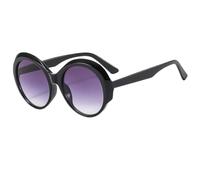 JUJNTNT Gafas de sol redondas para hombre y mujer, estilo retro, ligeras y cómodas para uso diario, C1, talla única.