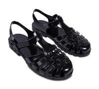 JUJU Factory Warehouse Jelly Shoes - Sandalias de verano impermeables para mujer, Black, 36 EU