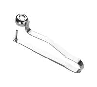 Jujube Corers - Herramienta de extracción de pozos de cerezo de acero inoxidable para hornear | Palanca de metal de mano con mecanismo de prensa de resorte reutilizable para preparación de arándanos y