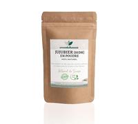 Jujubier en polvo - Hojas de jubiero en polvo - Polvo de sidr - 100 gr - Prepración artesanal - 100% natural - Sidr en polvo - Reda volumen y brillo