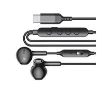 JUJUFREE Auriculares con cable tipo C para juegos competitivos con audio de baja latencia para un posicionamiento preciso del enemigo