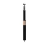 JUJUFREE Brazo telescópico ajustable para cámara con rosca externa de 1/4 de pulgada de 17,4 mm, soporte de cabeza de bola para equipo de fotografía