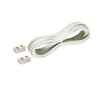 JUJUFREE Cable de extensión de teléfono RJ12 a 4P para máquinas, sistemas telefónicos, dispositivos de seguridad con construcción duradera