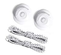 JUJUFREE Cordones de tornillo automáticos, hebillas automáticas, sin atar, cordones para zapatos, accesorios de estiramiento para zapatos