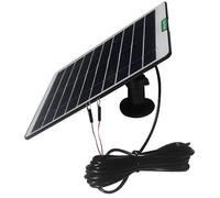 JUJUFREE Efficiency - Panel de dispositivo solar transportable de 5 W5 V, compacto, delgado, Shih Tzus al aire libre, mochileros y viajes Adven