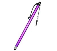 JUJUFREE Lápiz capacitivo universal de aluminio con gancho integrado para una fácil fijación para teléfonos inteligentes y tabletas