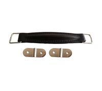 JUJUFREE Mango de amplificador de guitarra de cuero interno de cuero de repuesto para altavoces AS50DC/AS100D