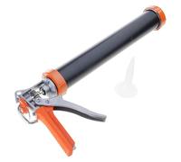 JUJUFREE Pistolas de calafateo profesionales de aluminio con boquilla precisa para aplicación de sellador, tareas de pegado, reparación del hogar, adhesivo de vidrio