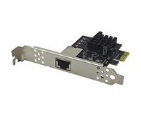 JUJUFREE Tarjeta de red Ethernet PCIE4.0 de 10 Gigabit, 1 chip RTL8127AT de 10 GB, adaptador PCIE Gigabit Ethernet de 10000 Mbps para PC