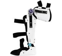 JUJUJ Rodillera inmovilizadora postoperatoria con bisagra ajustable, soporte transpirable for alivio del dolor y protección.(Left,Medium)