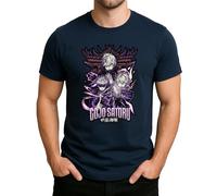 Jujutsu Kaisen - Elegante anime Japón - Dinámica Shonen para fans de la acción intensa, Style XVIII - Camiseta para hombre, azul marino, L