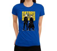 Jujutsu Kaisen - Elegante anime Japón - Dynamic Shonen para fans de la acción intensa, Style XIII Camiseta para mujer, azul, L