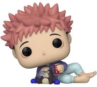 Jujutsu Kaisen Pop Animation Vinile Figura Itadori W/ Tsukamoto Bambola 9 Cm Fu