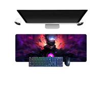 Jujutsu Satoru Gojo Anime XL Multifunction Gaming Alfombrilla de ratón, 800 x 300 mm, Alfombrilla de ratón Teclado Gaming Impermeable y Base de goma Antideslizante Superficie Texturada