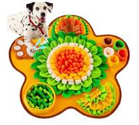 Jukeoiu Alfombrilla Snuffle para Perros - Lento para Mascotas - Alfombrilla Resistente al Desgarro Para Entrenamiento Cognitivo, Estimulación Mental, Desarrollo Cerebral y del | Uso en Camping, Viajes